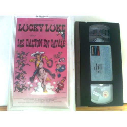 Cassette Vidéo Vhs - Lucky Luke - Les Dalton En Cavale
