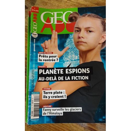 Geo Ado . Quatre Revues Et Deux Hors Série. 2020 .