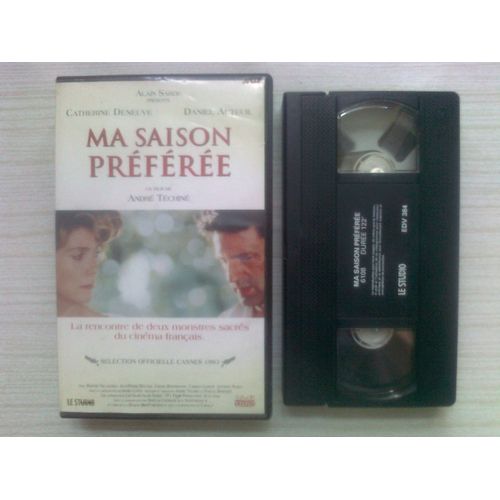 Cassette Vidéo Vhs - Ma Saison Préférée - Daniel Auteuil