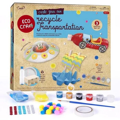 Kit De Fabrication De Jouets Diy Recyclage Artisanat Pour Enfants