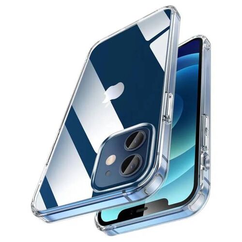 Coque de Protection - EONO - iPhone 12/12 Pro - Antichoc - Transparent - Souple