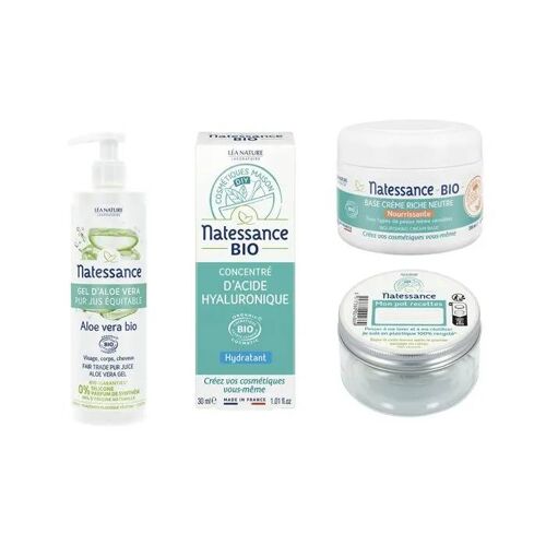 Kit Diy Crème Contour Des Yeux - Natessance - Hydratant - Protecteur - Tous Types De Peau 