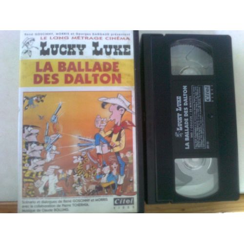 Cassette Vidéo Vhs - Lucky Luke - La Ballade Des Dalton