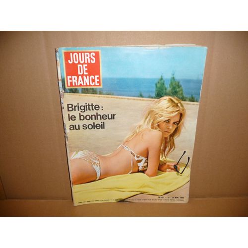 Jours De France N° 497 - 23 Mai 1964 - Brigitte : Le Bonheur Au Soleil