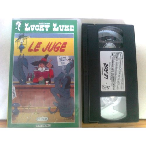 Cassette Vidéo Vhs - Lucky Luke - Le Juge