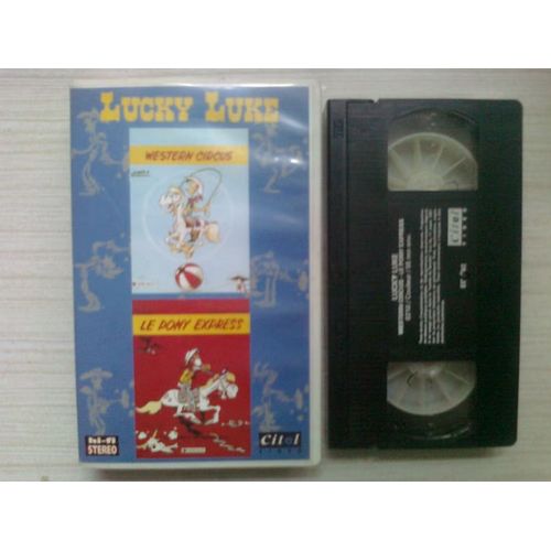 Cassette Vidéo Vhs - Lucky Luke - Western Circus - Pony Express