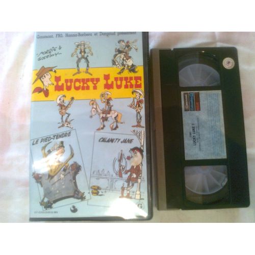 Cassette Vidéo Vhs - Lucky Luke - Le Pied Tendre Et Calimity Jane
