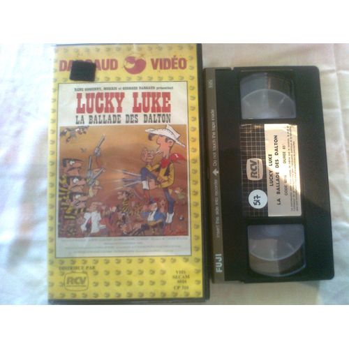 Cassette Vidéo Vhs - Lucky Luke - La Ballade Des Dalton