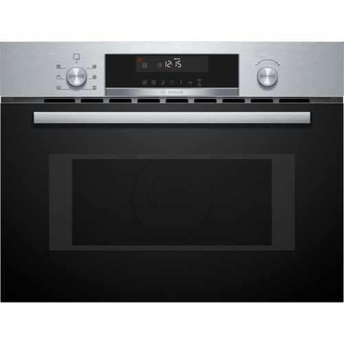 Four micro-ondes compact Bosch CMA585GS1 - Série 6 - Encastrable - 900 W - 44 L - Inox
