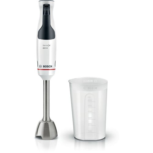 Mixeur-plongeur Bosch MSM4W410 - Série 4 - 800 W - Blanc