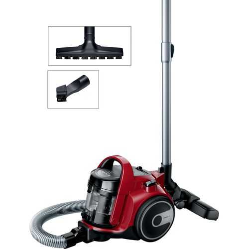 Aspirateur traîneau Bosch BGC05AAA2 - Série 2 - 78 dB - Rouge