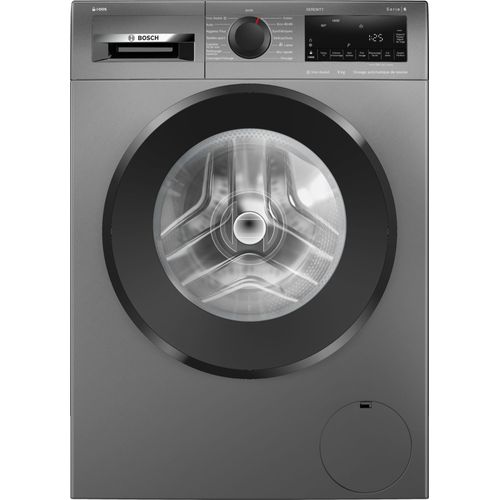 Lave-linge Bosch WGG244FRFR - Série 6 - Pose libre - 9 Kg - 1351 tours/min - Gris-fonte
