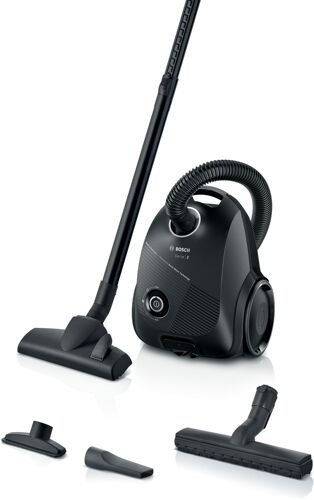 Aspirateur traîneau Bosch BGLS2BA1H - Série 2 - 80 dB - Noir