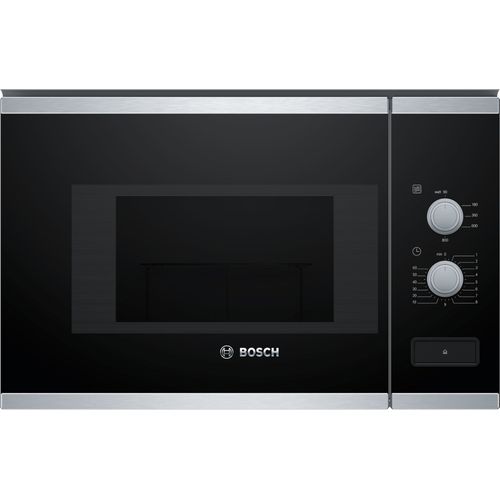 Micro-ondes Bosch BFL520MS0 - Série 4 - Encastrable - 800 W - 20 L - Inox