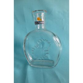Ancienne Carafe Ricard En Verre Logo Soleil /28