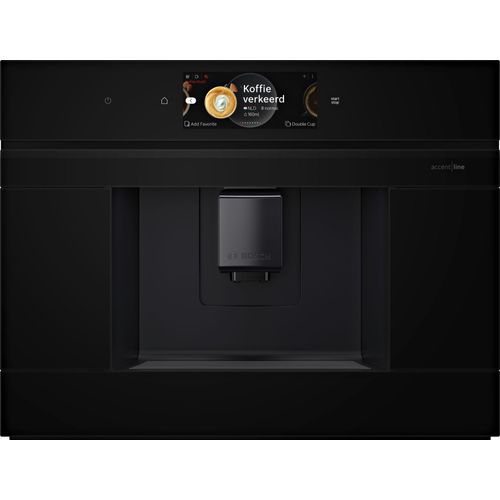 Machine à café Bosch CTL9181B0 - Série 8 - 1500 W - Wi-Fi - Système à grains - Réservoir 2,4 L - Noir