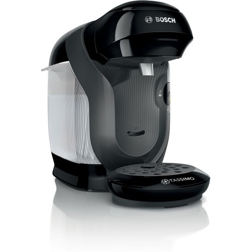 Machine multi-boissons Bosch TAS1102 - 1400 W - Café, Café crème, Cappuccino, Chocolat chaud, Espresso, Lait chaud, Latte Macchiato, Thé - Noir profond