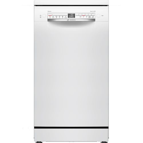 Lave-vaisselle Bosch SPS2HKW58E - Série 2 - Pose libre - 10 couverts - 84,5 x 45 x 60 cm - Wi-Fi - Blanc