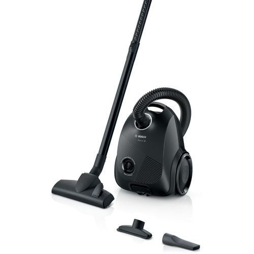 Aspirateur traîneau Bosch BGBS2LB1 - Série 2 - 80 dB - Noir