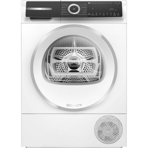 Sèche-linge pompe à chaleur Bosch WQH245ASFR - Série 6 - 9 Kg - 63 dB - Wi-Fi - Blanc