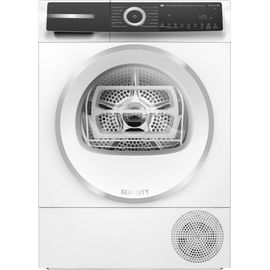 Sèche-linge pompe à chaleur Bosch WQH245ASFR - Série 6 - 9 Kg - 63 dB - Wi-Fi - Blanc