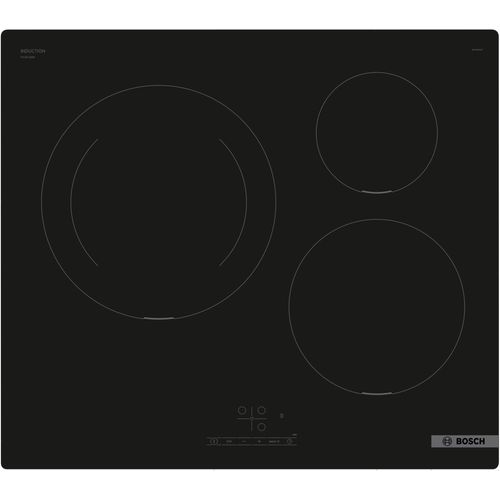 Table à induction Bosch PUJ611BB5E - Série 4 - 59,2 x 5,1 x 52,2 cm