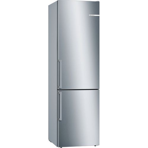 Réfrigérateur combiné Bosch KGE398IBP - Série 6 - Pose libre - 337 L - 201 x 60 x 65 cm - 2 portes - Inox