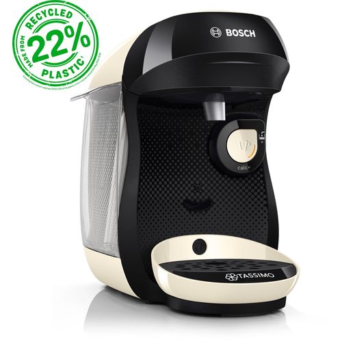 Machine multi-boissons Bosch TAS107E - 1400 W - Café, Café crème, Cappuccino, Chocolat chaud, Espresso, Lait chaud, Latte Macchiato, Thé - Crème