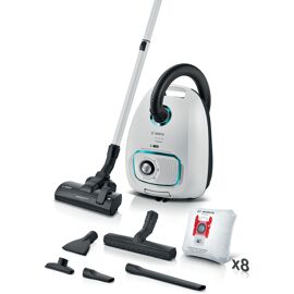 Aspirateur traîneau Bosch BGL41HYG3H - Série 4 - 69 dB - Blanc