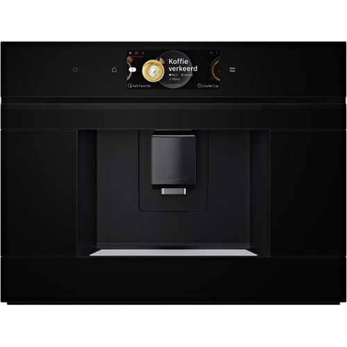 Machine à café Bosch CTL7181B0 - Série 8 - 1500 W - Wi-Fi - Système à grains - Réservoir 2,4 L - Noir