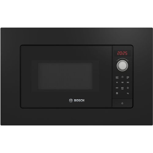 Micro-ondes Bosch BFL623MB3F - Série 2 - Encastrable - 800 W - 20 L - Noir