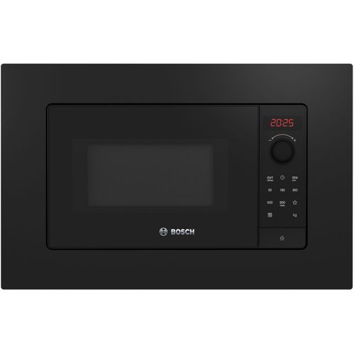 Micro-ondes Bosch BFL623MB4 - Série 2 - Encastrable - 800 W - 20 L - Noir
