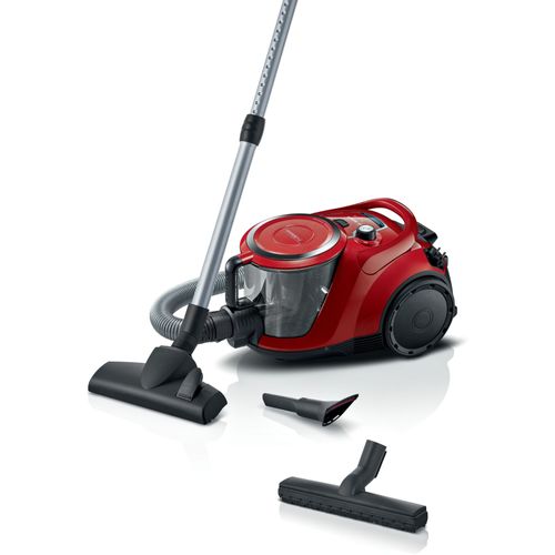 Aspirateur traîneau Bosch BGC41Q69 - Série 6 - 70 dB - Rouge