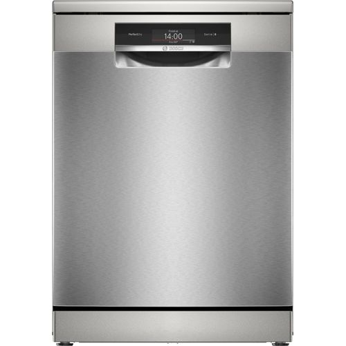 Lave-vaisselle Bosch SMS8TCI04E - Série 8 - Pose libre - 14 couverts - 84,5 x 60 x 60 cm - Wi-Fi - Acier brossé anti-traces