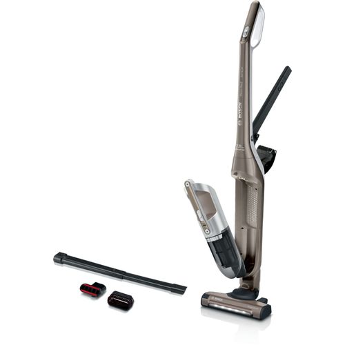 Aspirateur 2 en 1 Bosch BBH3ALL23 - Série 4 - Réservoir 0,4 L - Brun cannelle métallique