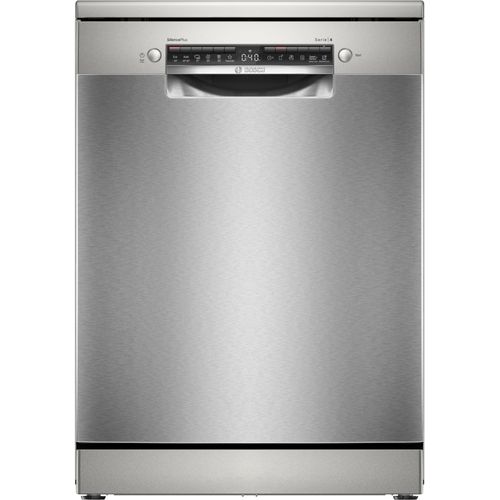Lave-vaisselle Bosch SMS4ECI26E - Série 4 - Pose libre - 13 couverts - 84,5 x 60 x 60 cm - Wi-Fi - Acier brossé anti-traces