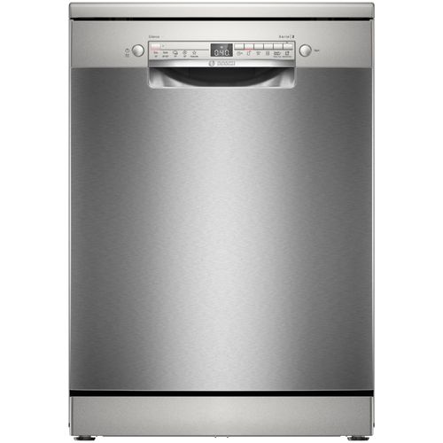 Lave-vaisselle Bosch SMS2HVI02E - Série 2 - Pose libre - 14 couverts - 84,5 x 60 x 60 cm - Wi-Fi - Acier brossé anti-traces