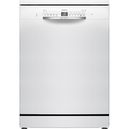 Lave-vaisselle Bosch SMS2HTW05E - Série 2 - Pose libre - 13 couverts - 84,5 x 60 x 60 cm - Wi-Fi - Blanc