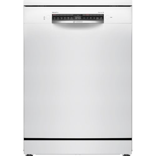 Lave-vaisselle Bosch SMS4ETW00E - Série 4 - Pose libre - 13 couverts - 84,5 x 60 x 60 cm - Wi-Fi - Blanc