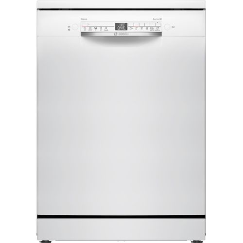 Lave-vaisselle Bosch SMS2HTW02E - Série 2 - Pose libre - 13 couverts - 84,5 x 60 x 60 cm - Wi-Fi - Blanc