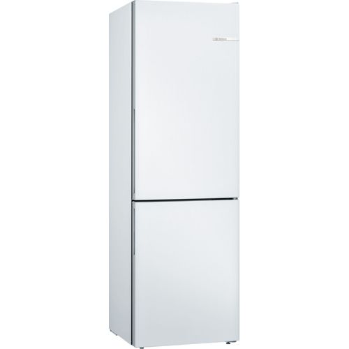 Réfrigérateur combiné Bosch KGV36VWEAS - Série 4 - Pose libre - 308 L - 186 x 60 x 65 cm - 2 portes - Blanc