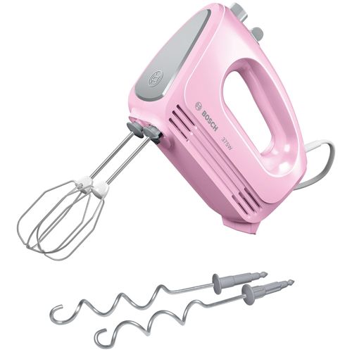 Batteur à main Bosch MFQ2210K - 375 W - 4 puissances - Rose pâle