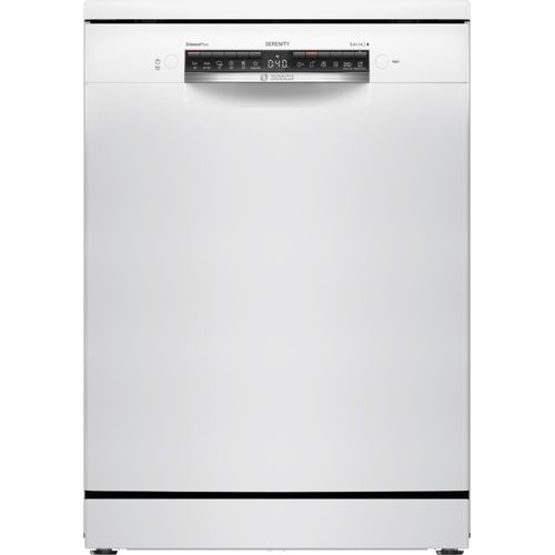 Lave-vaisselle Bosch SMS4EVW36F - Série 4 - Pose libre - 14 couverts - 84,5 x 60 x 60 cm - Wi-Fi - Blanc