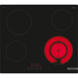 Table de cuisson électrique Bosch PKF611BB8E - Série 4 - 59,2 x 4,5 x 52,2 cm