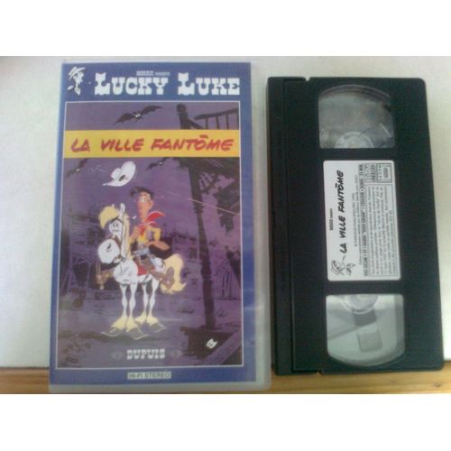 Cassette Vidéo Vhs - Lucky Luke - La Ville Fantôme
