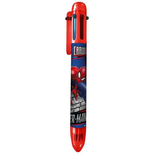 Stylo 6 Couleurs Spiderman - Sp50014