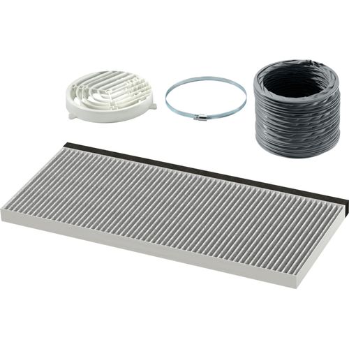 bosch - kit de recyclage cleanair pour hotte décorative - dwz2it1i4