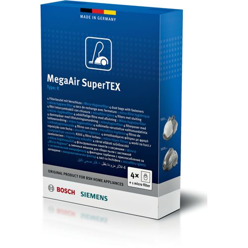 Bosch BBZ41FK - Kit de sacs - pour aspirateur - pour Bosch BSN 1810