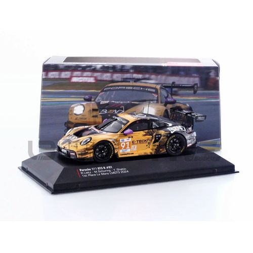 Ixo 1/43 - Porsche 911 Gt3 R - Winner Lmgt3 24h Le Mans 2024 Mg-I-911-Lm-24-4391-Ixo