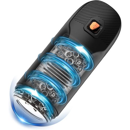 Jgd-Masturbateurs Masculins Sex Toys Vaginette,Masturbâteur Homme Mains Libres,Sextoy Vaginette Ultra Réaliste Masturbateur, Télescopique 9 Fréquences Sextoyse Homme Sexmasturbâteur Sextoy